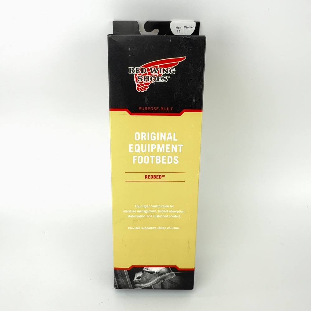 Red Wing Shoes RedBed Original Equipment Footbeds 96388 Mens 11 Insole NIB